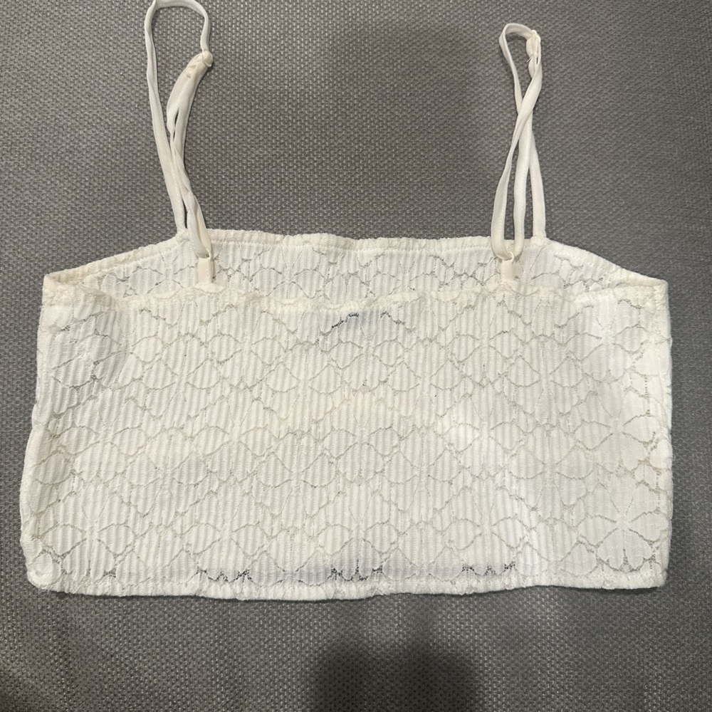 Zara Cream Lace Camisole